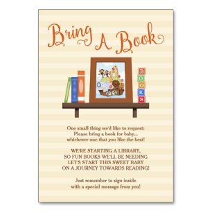 Numéro De Table SS Noah / Noah's Ark Bring-a-Book Baby shower