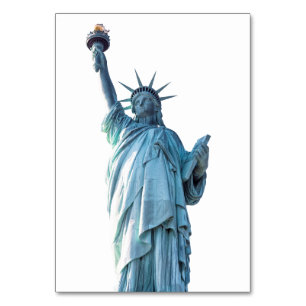 Numéro De Table Statue de la liberté
