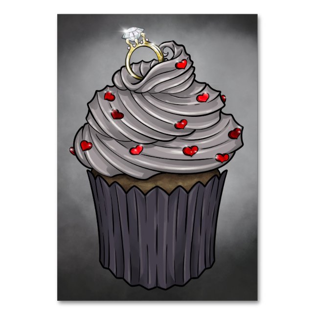 Numéro De Table Sweet Proposition Cupcake (Par défaut)