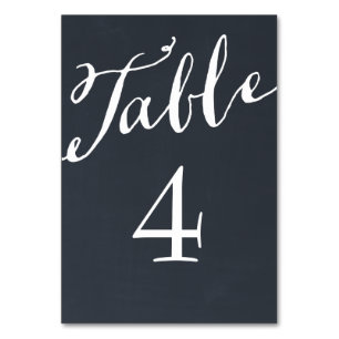 Numéro De Table Tableau Chalet Chic Numéros de tableau