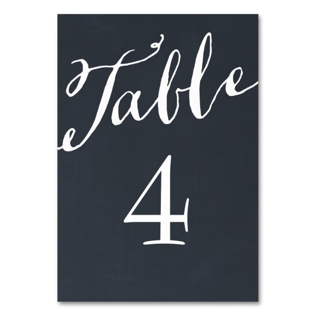 Numéro De Table Tableau Chalet Chic Numéros de tableau (Par défaut)