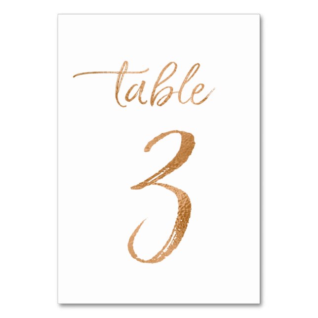 Numéro De Table Tableau no 3 (Par défaut)