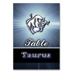 Numéro De Table Taurus