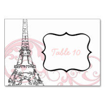 Tour Eiffel et manuscrits