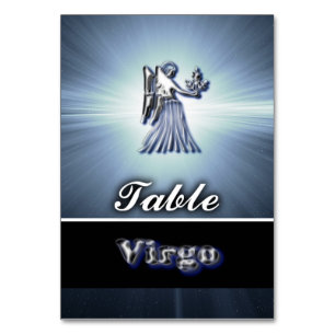 Numéro De Table Vierge