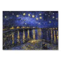 Vincent Van Gogh Starry Night Over The Rhone