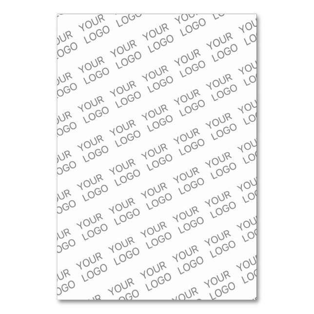 Numéro De Table Votre image/logo éclairé automatiquement + Motif (Par défaut)