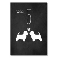 West Highland White Terriers | Mariage de chiens W