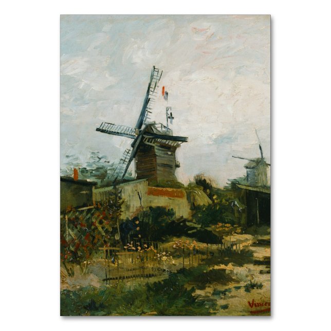 Numéro De Table Windmills sur Montmartre par Vincent Van Gogh (Par défaut)