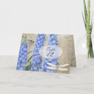 Numéro de tableau Cartes de tente Papillon de libe