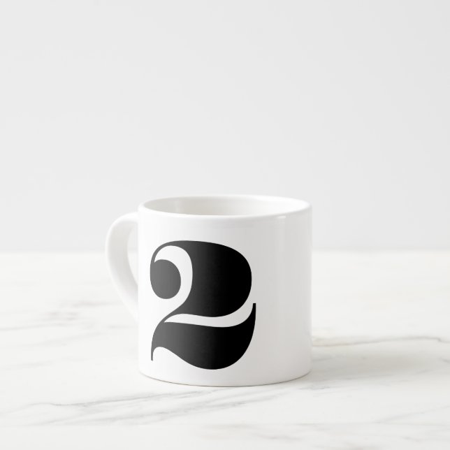 Numéro Espresso Café Mug (Devant gauche)
