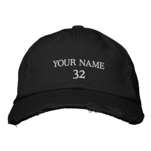 Numéro ou casquette de lettre, casquette de numéro