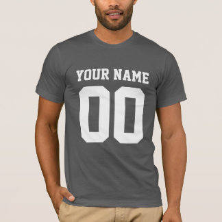 Numéro personnalisé T-shirt de football masculin