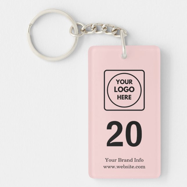 Numéro Rose | Conception de logo de propriété comm (Devant)