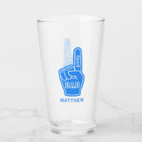 Numéro Un Papa Fête des pères Beer Verre Tumbler