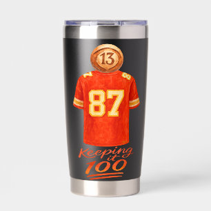 Numerology It Adds Up: Keeping It 100 Insulated Tumbler