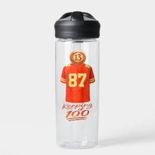 Numerology It Adds Up: Keeping It 100 Water Bottle
