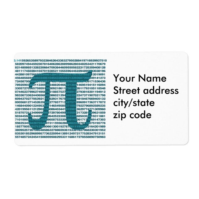 Numéros de jour Pi (Devant)