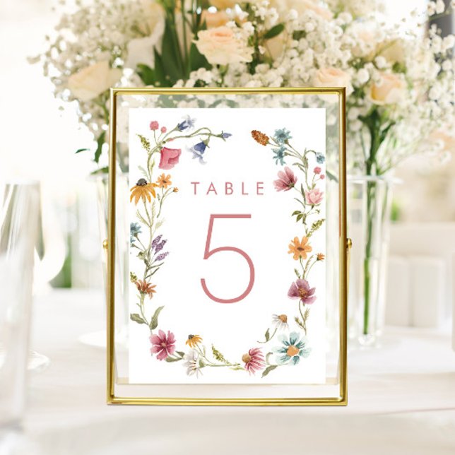 Numéros de table floraux pour fête de fleurs sauva (Créateur téléchargé)