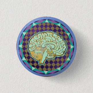numinous brain 1 inch round button