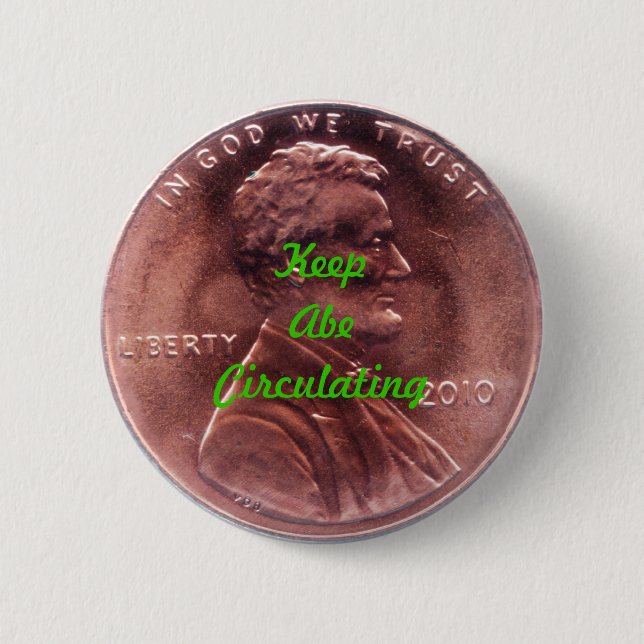 Numismatic Gift 2 Inch Round Button (Front)