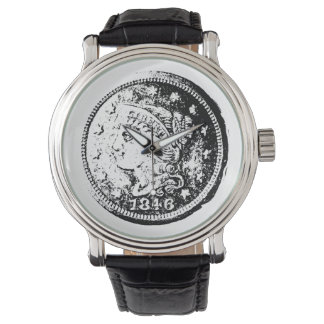 Numismatics gift idea, coin collectors watch