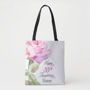 Nun 55th Anniversary Sister Catholic Jubilee Pink  Tote Bag