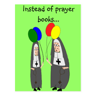 Funny Nun Cards, Greeting Cards & More | Zazzle CA