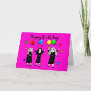 Nun Joyeux Anniversaire Cartes et Cadeaux