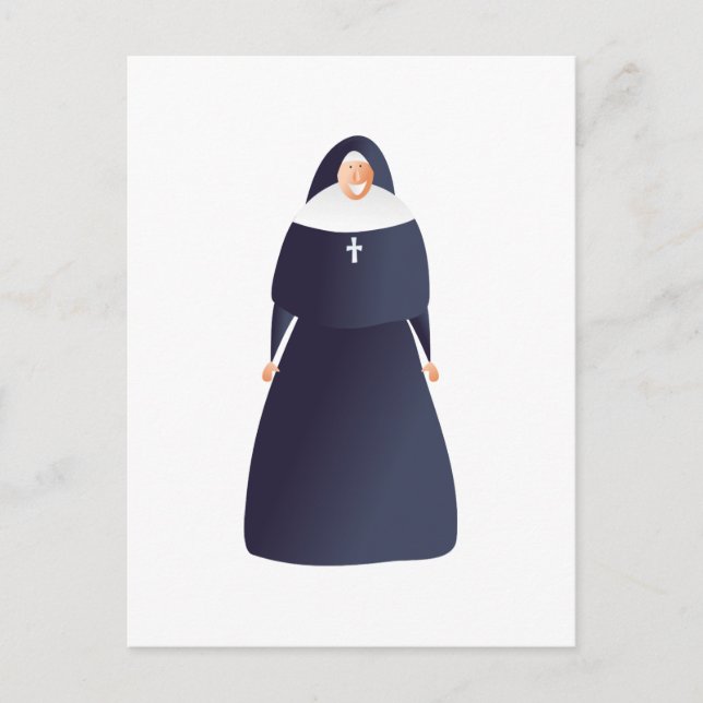Nun Postcard (Front)