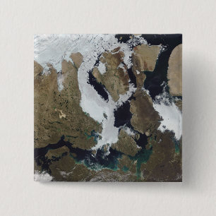 Nunavut, Canada 2 Inch Square Button