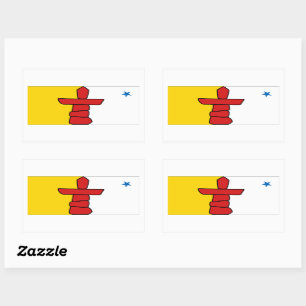 Nunavut Flags Graphic Sticker