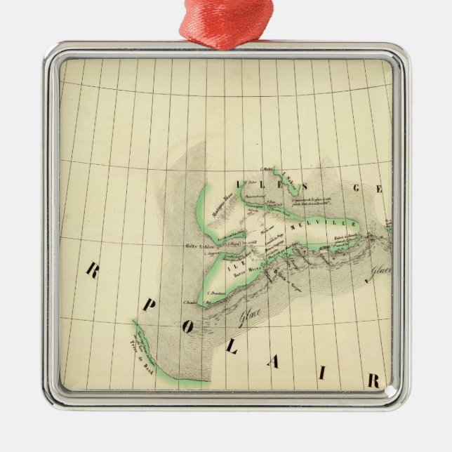 Nunavut, North West Territories Metal Ornament (Front)