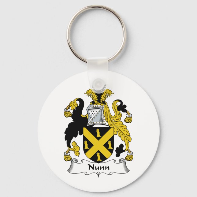Nunn Family Crest Keychain (Front)