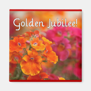 Nuns 50th Jubilee--Floral Design Gifts Magnet