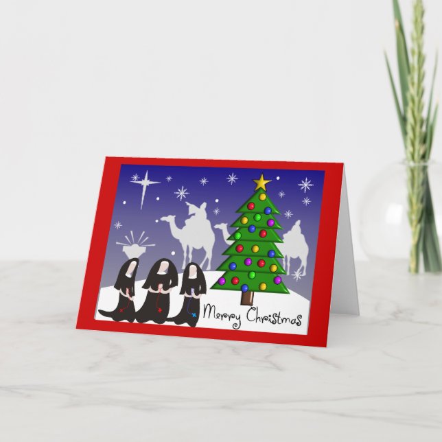 Nuns Christmas Cards "Merry Christmas" (Front)