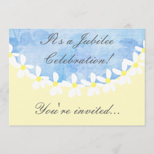 Nuns Customizable Jubilee Invitations