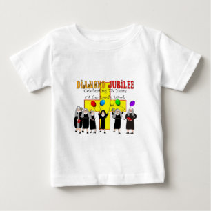 Nuns Diamond Jubilee 75th Year of Service Baby T-Shirt