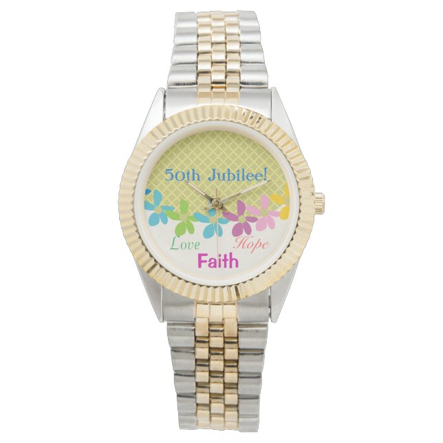 Nuns Golden 50th Jubilee Watch (Front)
