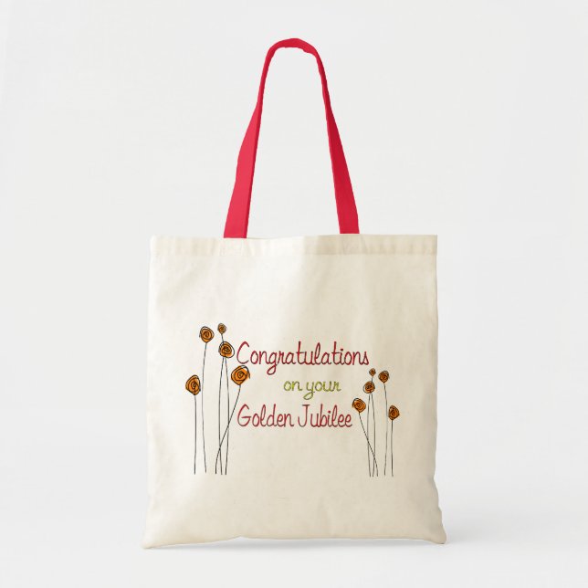 Nuns Golden Jubilee (50th Anniversary) Gifts Tote Bag (Front)