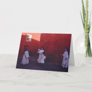 nuns having fun! card
