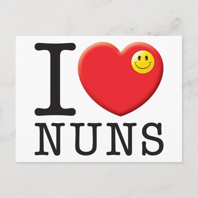 Nuns Love Postcard (Front)