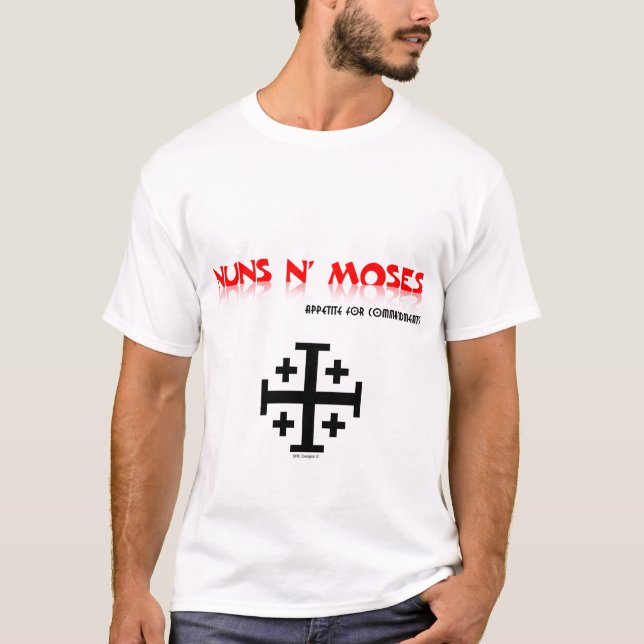 NUNS N' MOSES TEE (Front)