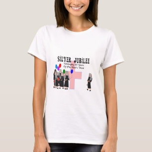 Nuns Silver Jubilee Gifts T-Shirt
