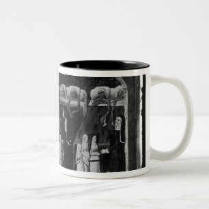 Nuns tending the sick at the Hotel Dieu Two-Tone Coffee Mug