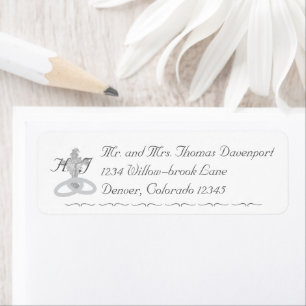 Nuptial Grace Catholic Wedding Return Address