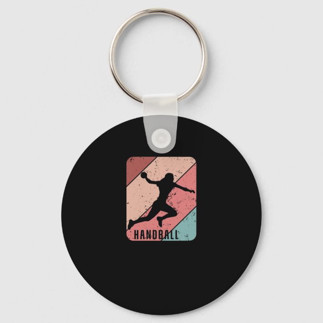 NUR Handball ist wahrer Sport Keychain (Front)