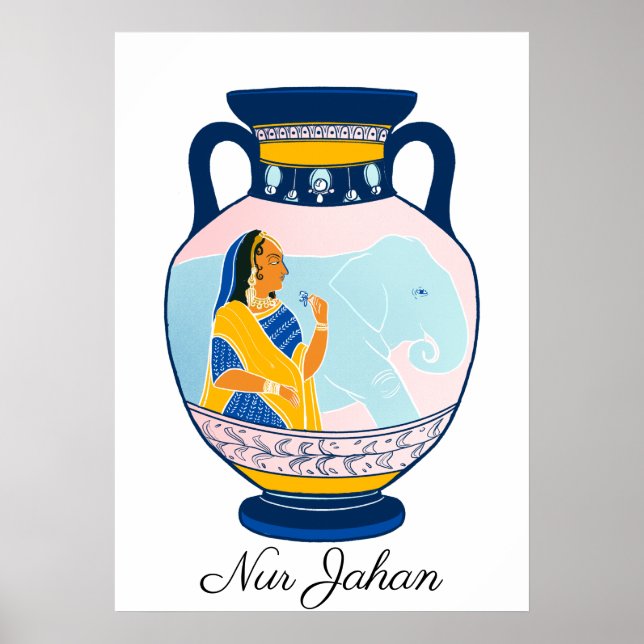 Nur Jahan Poster (Front)