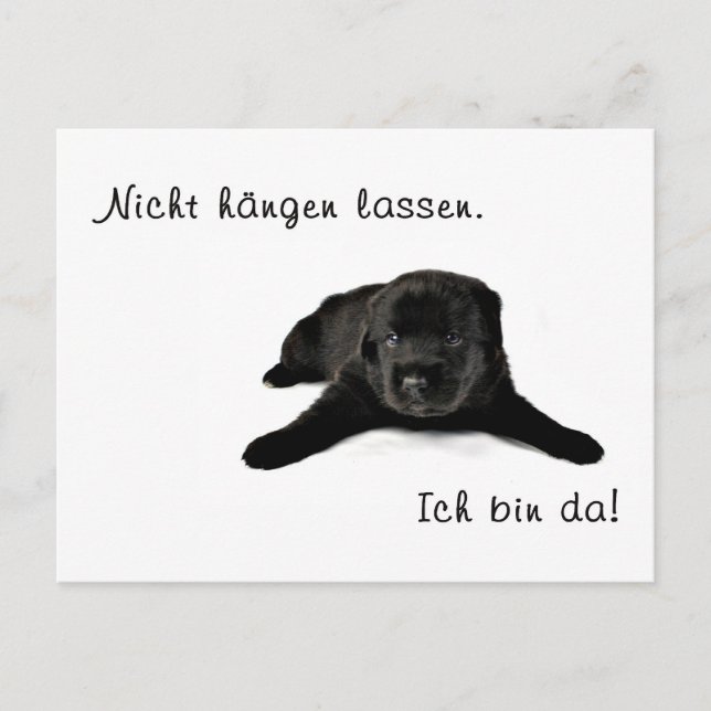Nur Mut Postcard (Front)