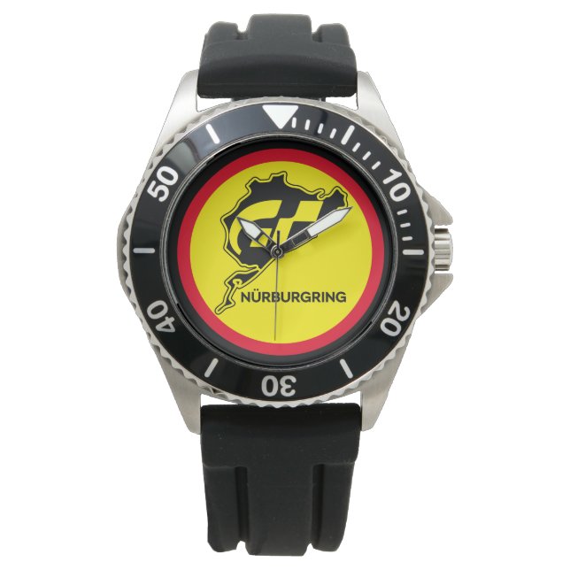 Nurburgring German Flag Germany Gran Turismo GT Watch (Front)